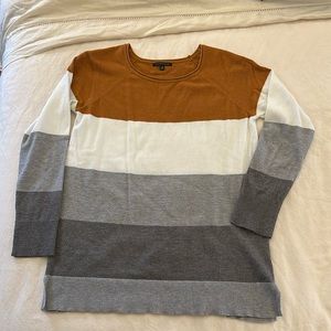 Color block sweater